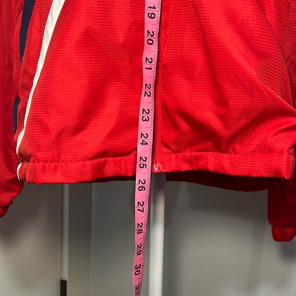 Reebok Red Windbreaker Jacket - Picture 6 of 8